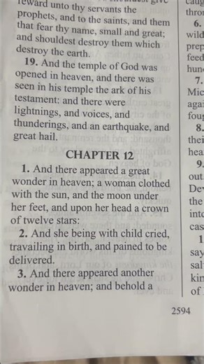 The Woman in Travail and the Great Red Dragon– Revelation 12:2–3