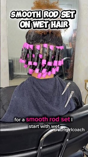 How to Roll Perm Rods on Wet Natural Hair for Smooth, Defined Curls