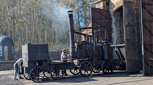 A little glimpse into the running of Puffing Billy! | Beamish Museum
