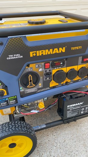 Don’t be left in the dark and struggling with pull cords! The @firmanpowerequipment TRI FUEL 7500W Portable Generator with Electric Start will have you back up and running in no time at all! - - If you’re in the market for a portable generator- head to firmanpowerequipment.com and use code “SGWT” to save 30% on your purchase!! - - - - - - - - - - #firman #firmanpowerequipment #firmanaffiliate #generator #power #powertools #backupgenerator #hurricaneseason #homeowner #tools #construction #equipme