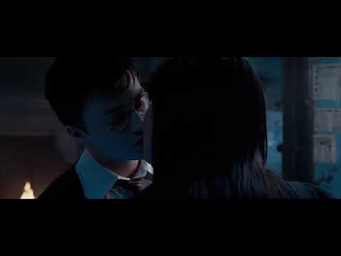 Harry kisses Cho-Harry Potter and the Order of The Phoenix Movie scenes