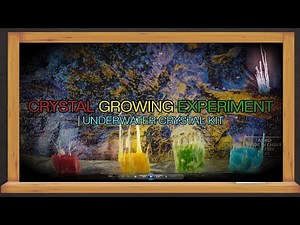 Crystal Growing Experiment | UNDERWATER CRYSTAL KIT