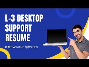 L 3 Desktop Support Engineer Resume | Desktop Support Engineer L3 Resume | Desktop Support resume |