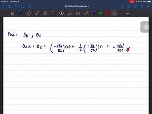 SOLVED:Use the moment-area theorems and determine the slope and… | Numerade
