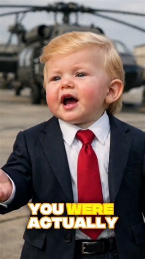 Baby Trump Visits the Team That Captured Maduro 😂🏆 #usstrike #usstrikesvenezuela #america #usa #army