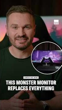 This Monster Monitor Replaces Everything