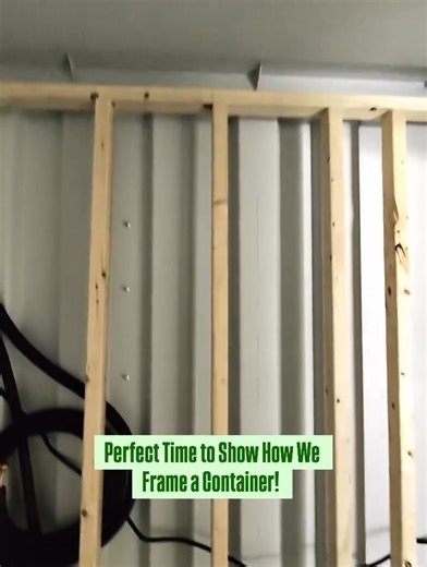 30K views · 534 reactions | Perfect Time To Show How We Frame A Container! #containerhome #cabindiaries #cabinliving #containerhomes #buildinglover #americanhouse #containerhomeplans #tinyhouses #tinyhousedesigns #americanhouse #shippingcontainerhomes #cabindesigns #tinyhouselove #shippingcontainerhome #shippingcontainerplans #containerarchitecture #containerhomesdiy #shippingcontainers #shippingcontainerhouse | Affordable Shipping Container Homes | Facebook