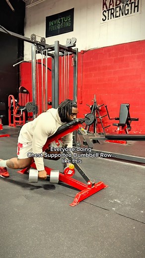11K views · 96 reactions | When doing a dumbbell chest-supported row,...