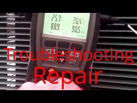 HVAC Service: Troubleshooting Rheem RoofTop Heatpump Package Unit TXV Repair