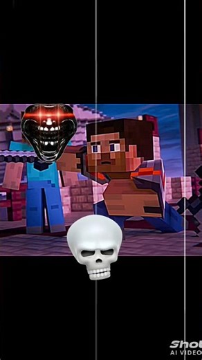 Minecraft troll face edit #minecraft #memes #gaming