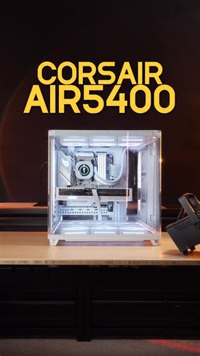 7.5K views · 218 reactions | Corsair Air 5400 Airflow Visualization #pc #case #corsair #airflow | Archetype Origins | Facebook