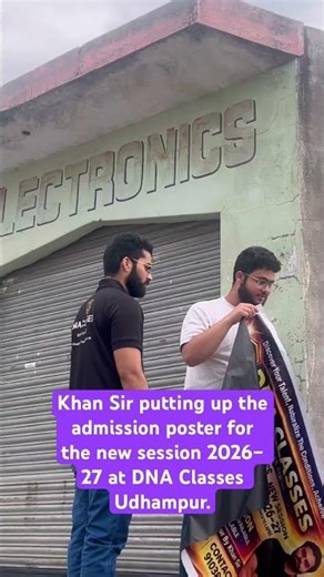 🎓 New Admissions Open– Session 2026–27Join DNA Classes by Khan Sir and build a strong future…..more