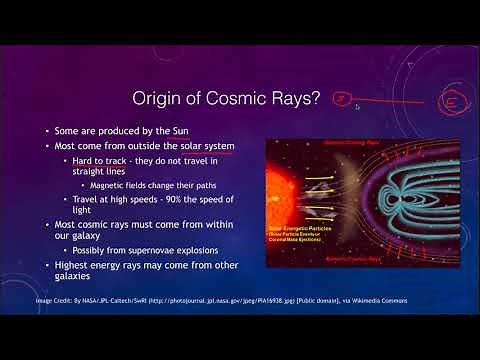 Lesson 20 - Lecture 2 - Cosmic Rays - OpenStax