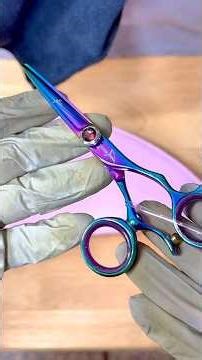 ASMR Scissor Sharpening Tutorial 🔥 Step by Step ✂️ Shear Maintenance For Barbers + Hairstylists 💈