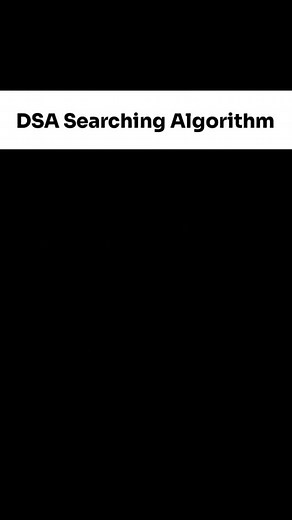 𝗖𝗼𝗱𝗶𝗻𝗴 𝗿𝗲𝘀𝗼𝘂𝗿𝗰𝗲𝘀 • 𝗙𝘂𝗹𝗹𝘀𝘁𝗮𝗰𝗸🧑‍💻 on Instagram: "Follow bhi kar lo guys 🚀💻 🔍 DSA Searching Algorithms Explained Visually! Struggling to understand how searching works in Data Structures? Here’s a quick visual comparison: 📌 Linear Search → Checks one-by-one 📌 Logarithmic Search (Binary Search) → Smart divide & conquer 💡 Know the difference, boost your logic! 📥 Save this post for revision ❤️ Follow for more DSA visualizations #DSA #SearchingAlgorithm #LinearSearch #B