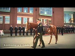 Procession for Officer Jayme Biendl