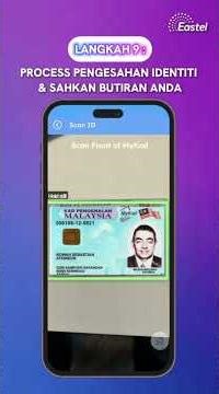 Cara Aktifkan Simkad Eastel Umobile dengan No Baru