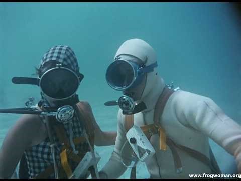 A female diver, a mini-sub, and some alien underwater ship? [Part 2 of 2]