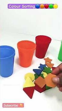 Colour Sorting | Learn Colours | Educational Activities for Toddlers