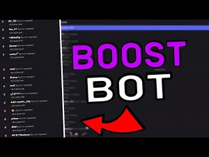 NEW Server Boosting Bot | FREE AND FAST