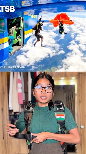 Shweta Parmar on Instagram: "Ek skydiver ka real nightmare kya hota hai? Ki reserve parachute exit ke time hi khul jaye… aur aap seedhe aircraft ke tail se latak jao. Sounds impossible? Yeh Queensland me sach me hua. ✋‼️ Ye video sirf non-skydivers ko samajh aa sake isliye simple, layman language me banaya gaya hai. Isse kisi bhi tarah ka professional ya technical advice mat samjho. ‼️‼️English Note: This video is created for non-skydivers to understand the situation and has been explained in si
