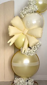 Gorgeous yellow bridal balloon ring 💛 by @adorn.and.co #theeventcollectivex | Theeventcollectivex