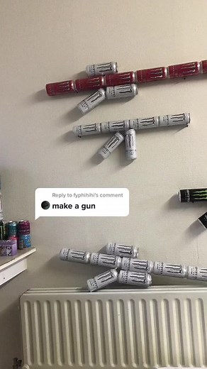 Creative Monster Energy Can Gun Ideas