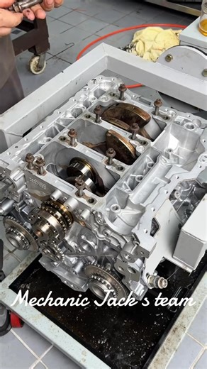 Porsche Engine Overhaul #mechanic #mechanicjack #porche #engine #overhaul #ea837 | Mechanic Jack's team