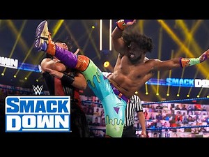 The New Day vs. Shinsuke Nakamura & Cesaro – SmackDown Tag Team Title Match: SmackDown, Oct. 9, 2020