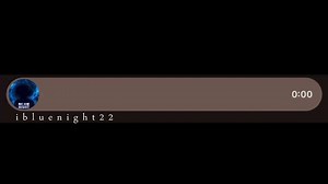 ✉️♥️ | Blue Night.