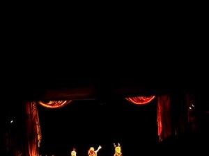 The lion king at the lyceum theatre in London