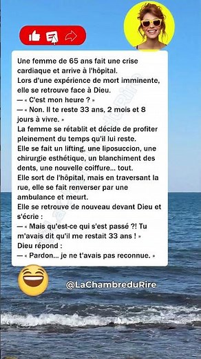 🪞 Dieu ne la reconnaît pas #humour #drôle #blague #rire #meme #humourfrançais #france #shorts