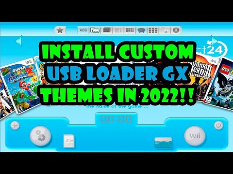 Install Custom Themes for USB LOADER GX [2022]