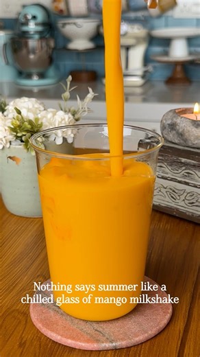 Classic Mango Milkshake 🥭