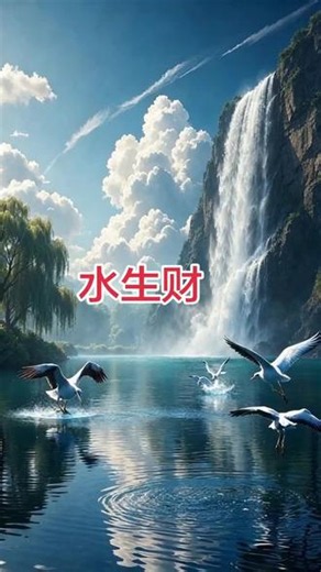 #流水生财，提升运气和财运，100%最强招财磁场音乐，招财音乐财富翻10倍，进账的声音越听越有钱，水生财声音进财歌曲，#财源滚滚进家门，#恢复能量的方式#解压