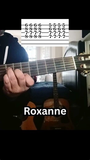 Roxanne by the Police Guitar Lesson