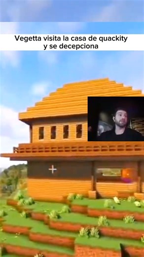 Vegetta visits quackity's house #fypシ #vegetta #vegetta777 #minecraft