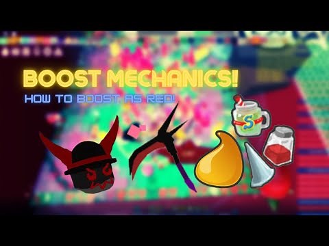 Red boost mechanics! How to boost and what to focus on! - Bee Swarm SImulator