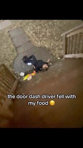 24K views · 74 reactions | Was he door dashing too fast??? I hope he at least got this photo for his injury claim  Remix credit: @d.mereeee | TopDog Law | Facebook