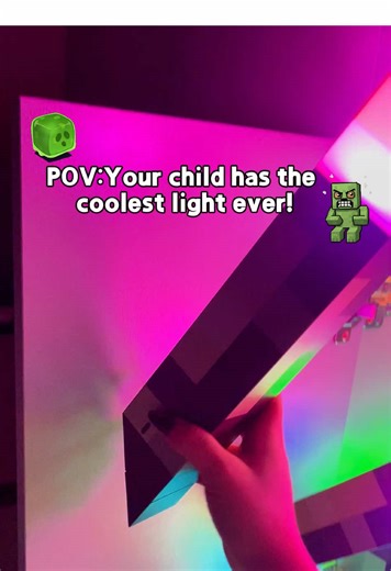 Your child will absolutely love this Minecraft torch lamp. 🎁 #Minecraft #ChristmasGift #decoration #tiktokshopholidayhaul #torchlight
