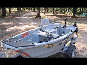 palombe.org - Armor fishing boat project, the spacious 3.2m Delta Nautic