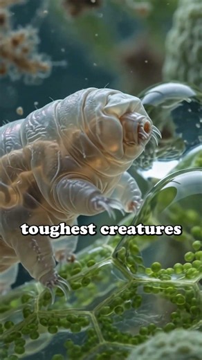 The Water Bear That Survives Anything #animals #wildlife #natureinseconds #wildlifedocumentary