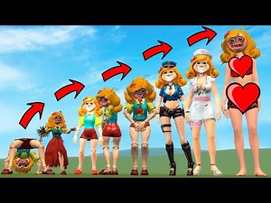 ALL SIZE MISS DELIGHT POPPY PLAYTIME CHAPTER 3 FAMILY?! Garry's Mod