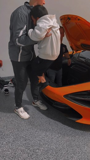 Exploring Dwarves in the McLaren 720s Frunk