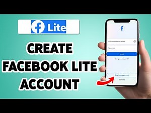 How To Create Account On Facebook Lite App 2025 | Register, Sign Up In Facebook Lite Mobile App