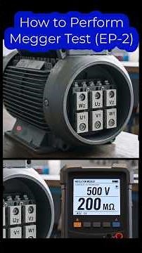 How to Megger Test Like a Pro