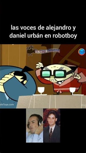 LAS VOCES DE ALEJANDRO Y DANIEL URBÁN EN ROBOTBOY