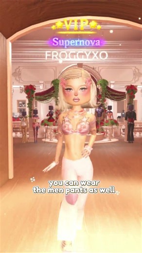 you can wear the male vip set pants in dti now #dresstoimpress #shorts #roblox