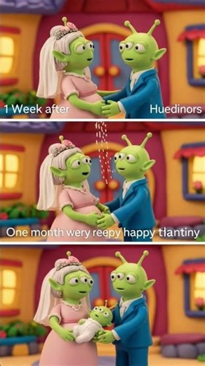 Alien wedding ceremony 🎑