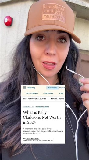 #kellyclarkson #networth #rebamcentire #divorce #countryliving #countrylivingmagazine